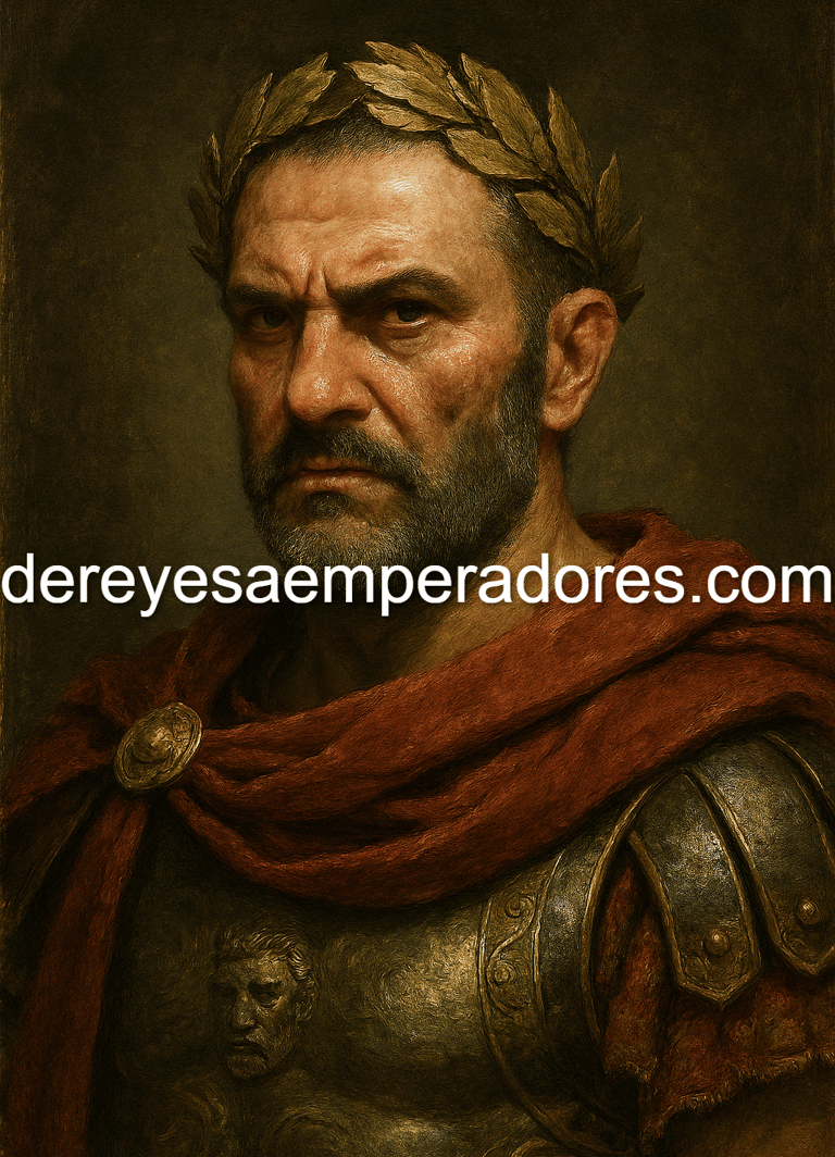 retrato emperador Emiliano