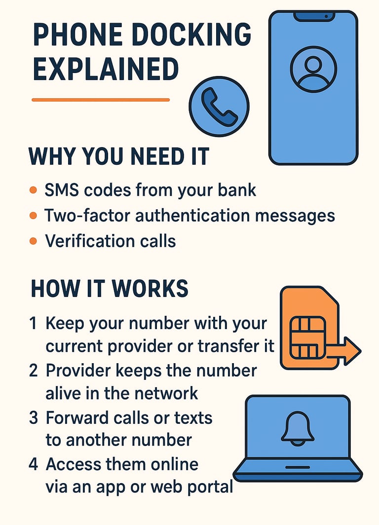 Phone Docking Infographic