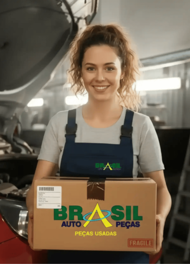 Entrega de peças usadas revisadas da Brasil Peças Usadas Sinop. Desmanche legalizado com envio para todo o Brasil.