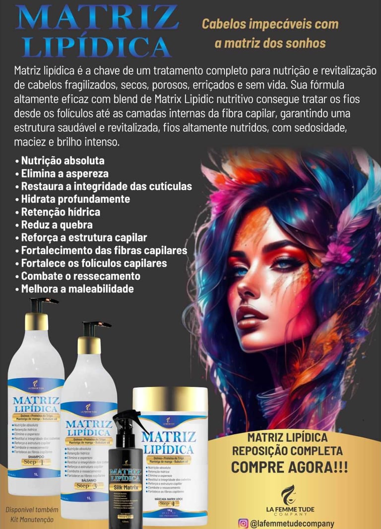 a woman with a hairdof and a bottle of natrique