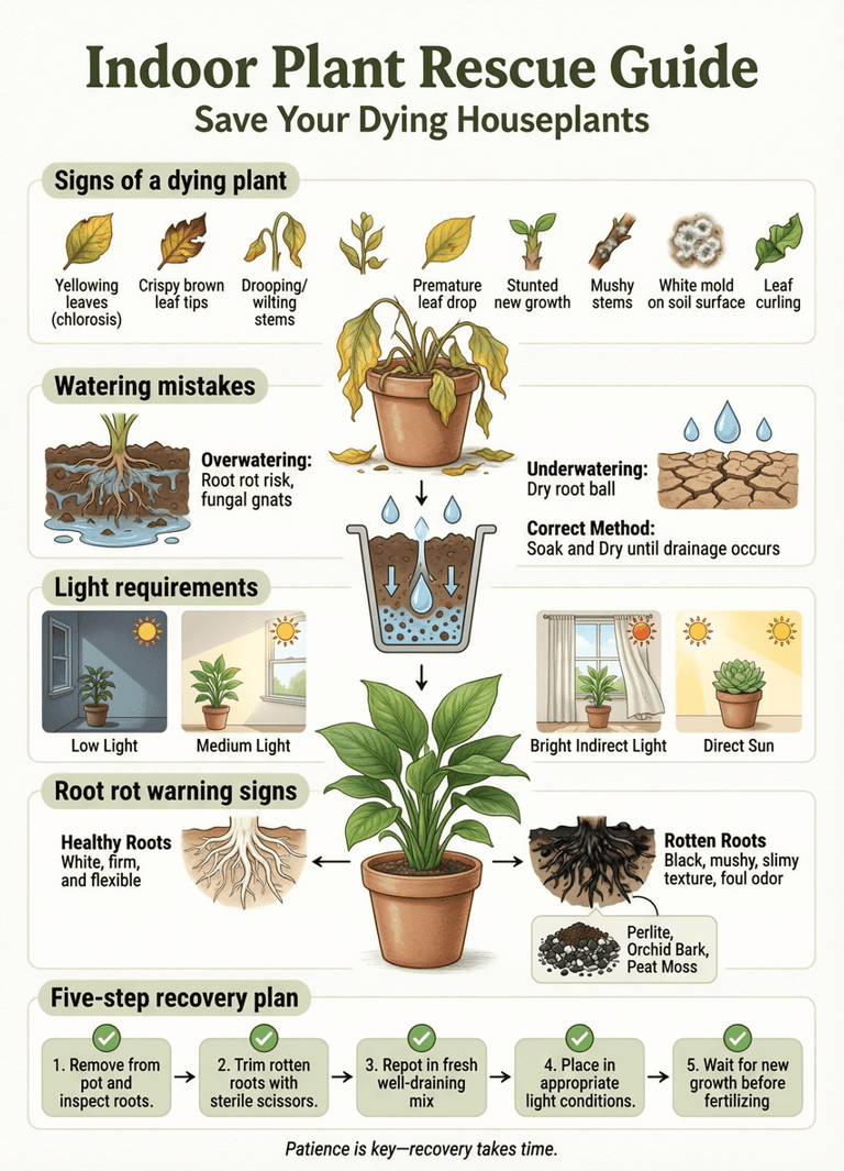 Indoor Plant Rescue Guide