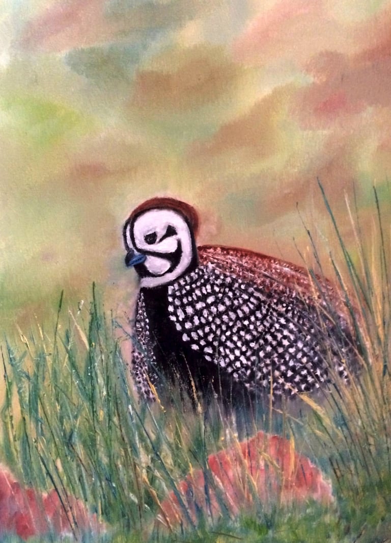 Montezuma by New Mexico Artist John Dick-Peddie