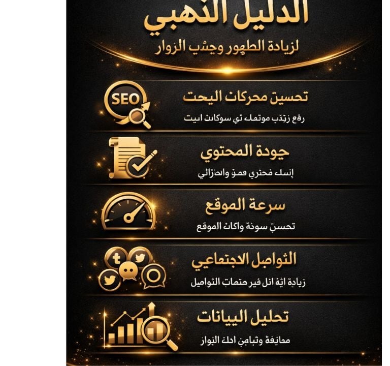 دليل النمو الشامل لتعزيز الظهور وزيادة الزوار لموقع HKEM