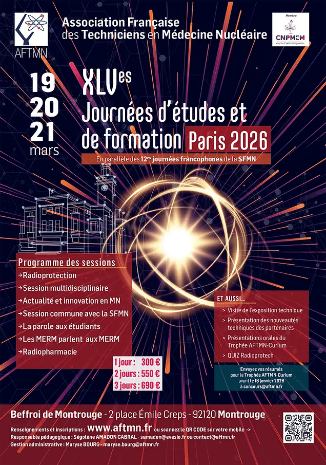 XLV emes Journées d'Etudes et de Formation - Paris 2026