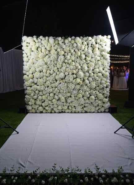 Flowerwall rental Bakersfield