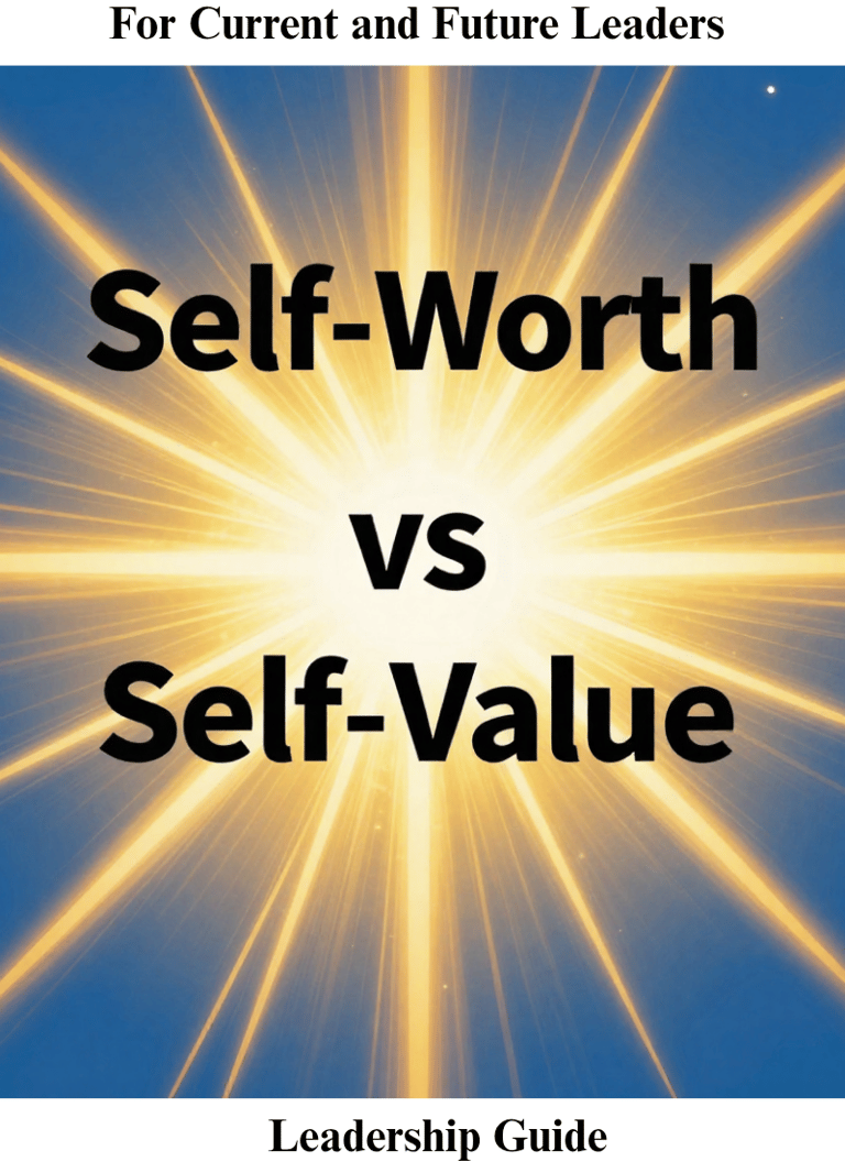 Digital Downloads, ebooks "Self-Worth vs Self-Value" ericsdigital.store 