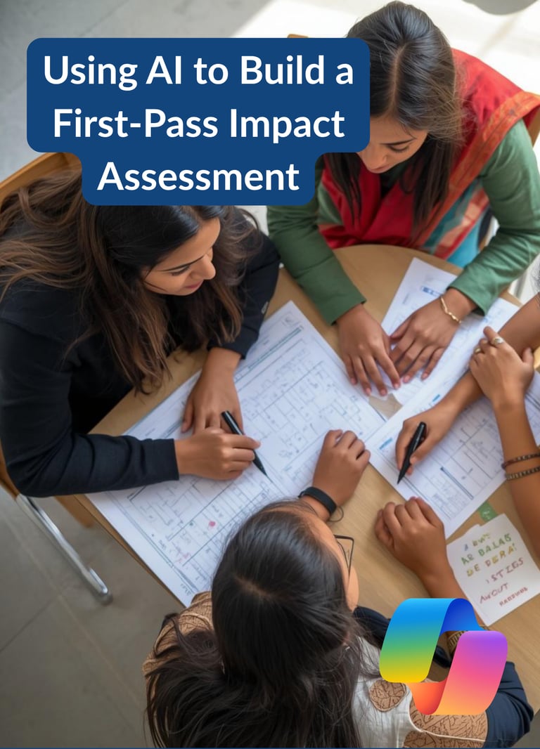 Building a first‑pass impact assessment from raw notes