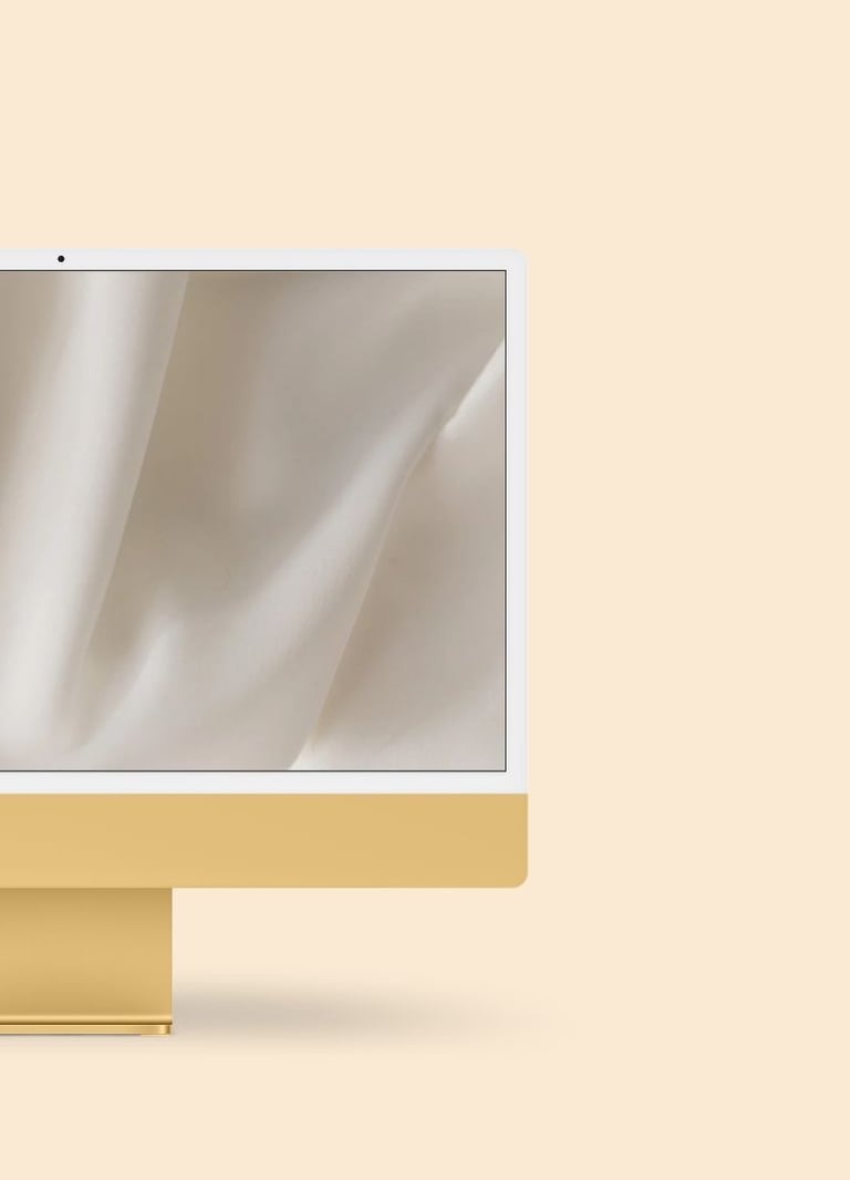 a computer monitor screen with a picture of a computer screen