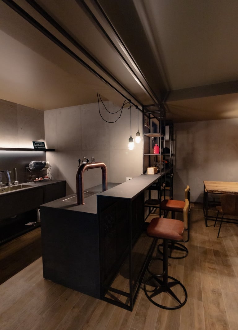 Giulia Sbrogiò | designer - Progettazione d'interni - stile industriale - villa veneta - taverna - progettazione su misura