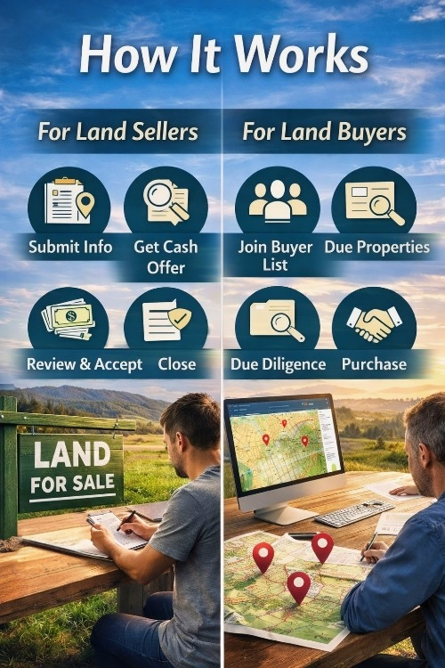 How to buy land - How to sell land