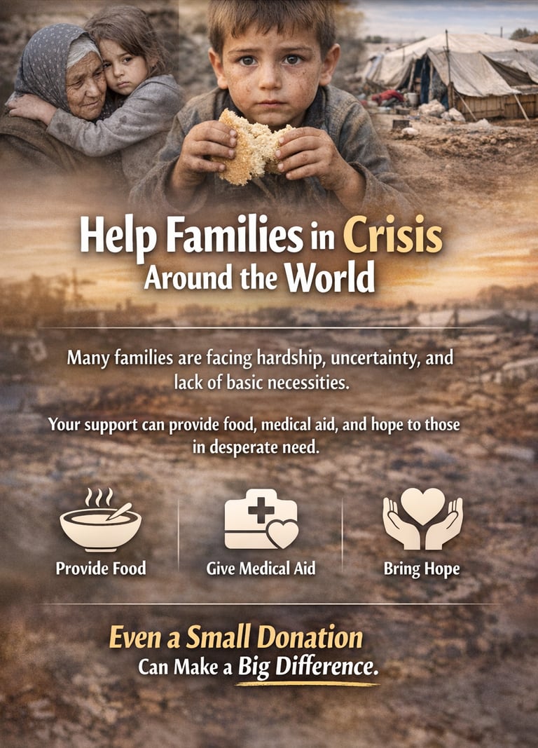 Help families around the world
