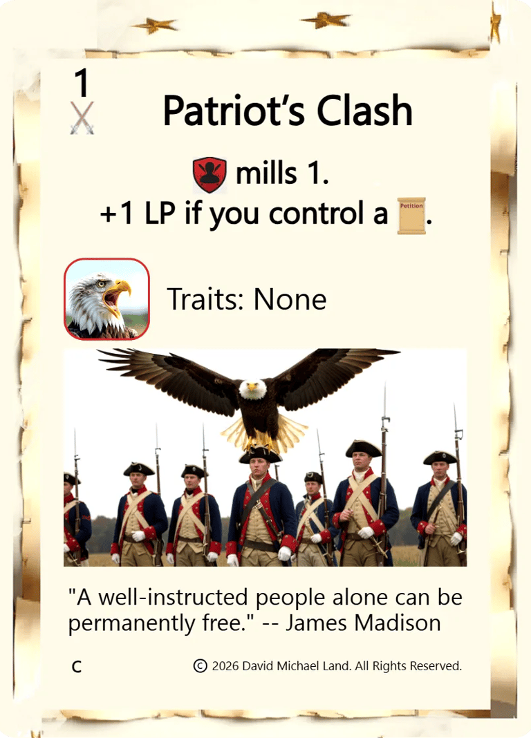 Patriot's Clash
