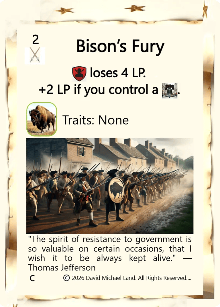 Bison's Fury