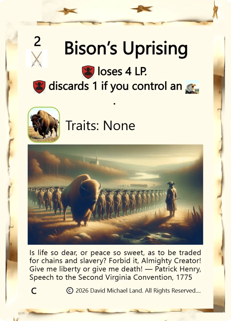 Bison's Uprising