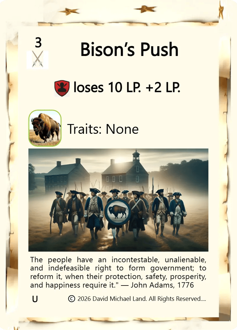 Bison's Push