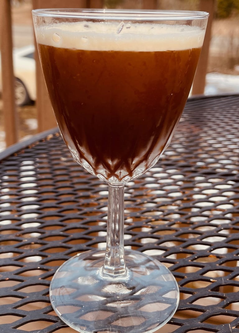 Espresso Martini in the afternoon