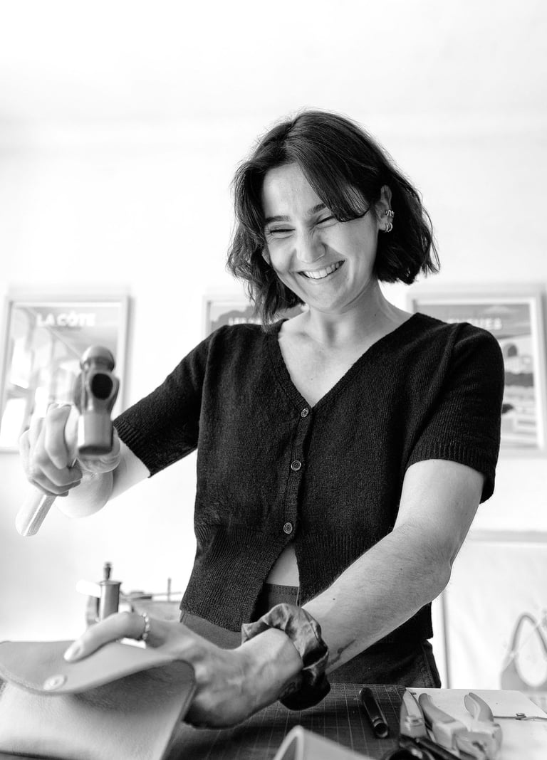 Portrait Estelle Prato — Pastel, photographe portrait entrepreneur Côte Bleue