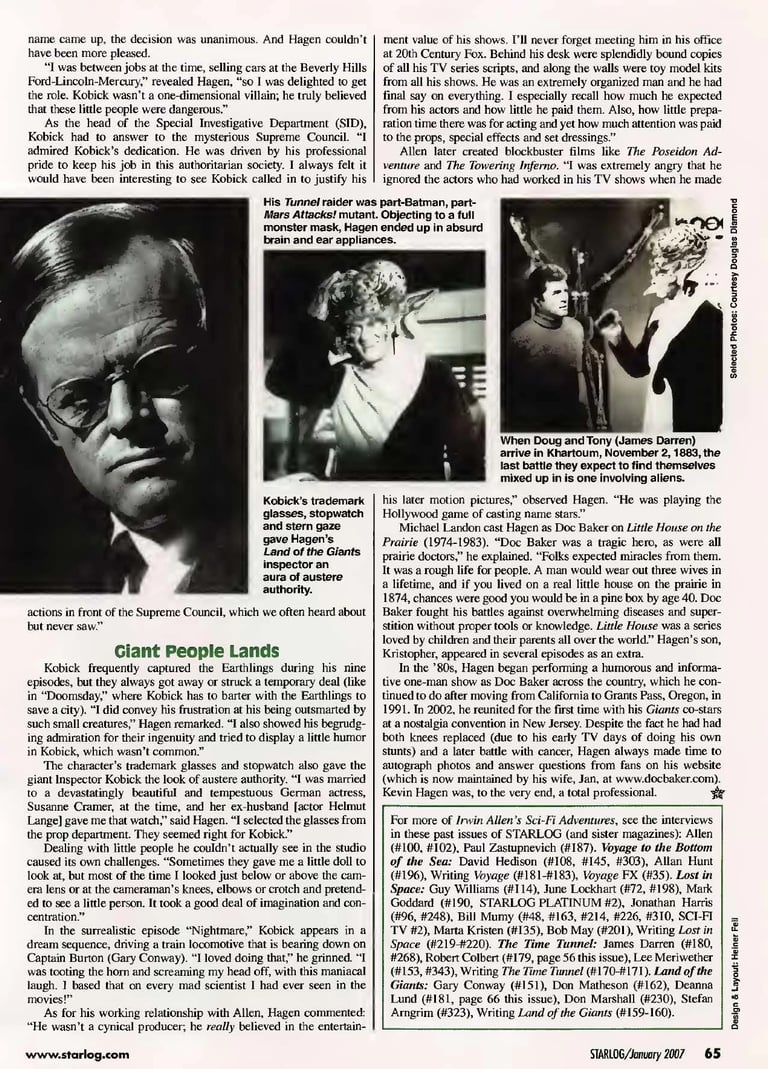Cast a Giant Shadow - Kevin Hagen page 3