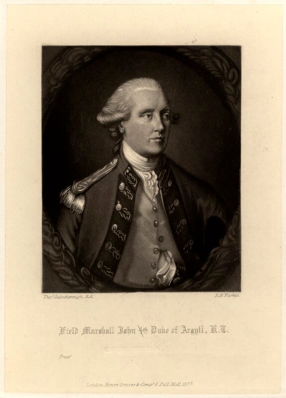 Field Marshal John Campbell, 5th Duke of Argyll