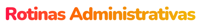 Curso de Rotinas Administrativas: Imagem em degradê c/ o título Rotinas Administrativas