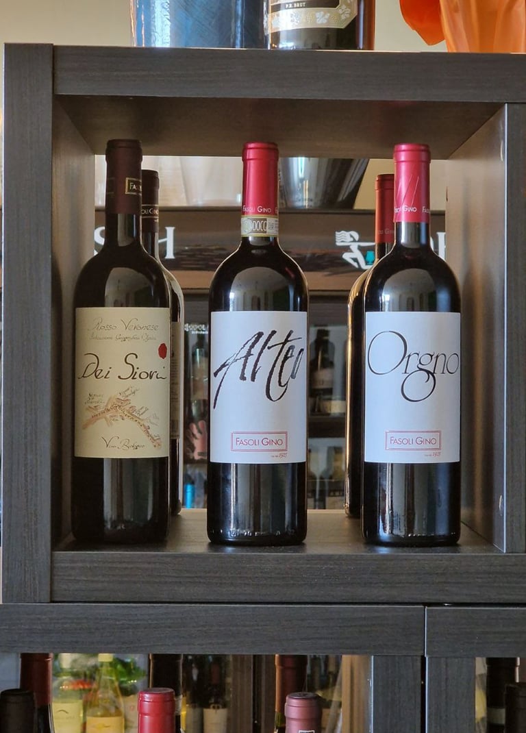 Vino biologico vegan Fasoli Gino per carta vini