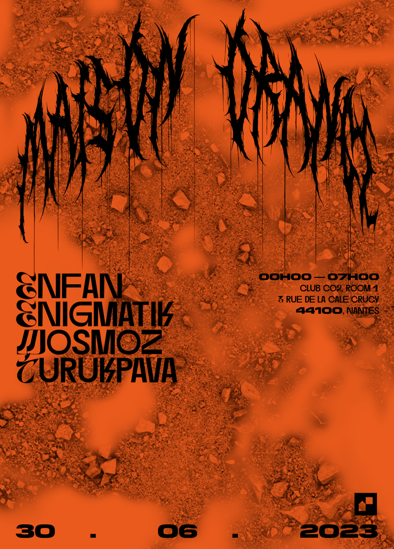 affiche maison orange co2 club événement 30 juin