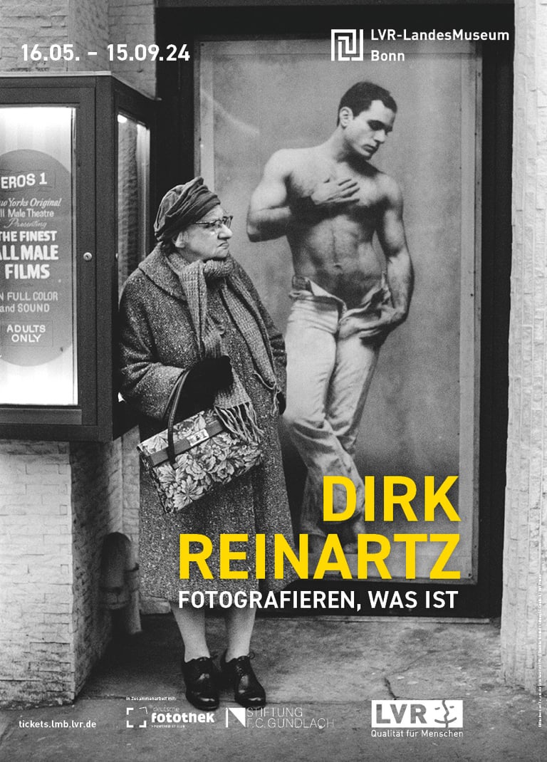 Plakat Dirk Reinartz: Fotografieren, was ist. LVR-Museum Bonn