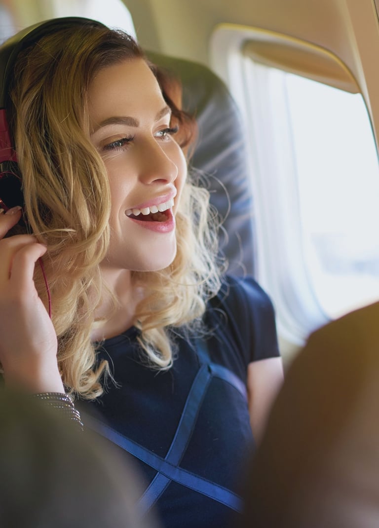 Overcome aerophobia anxiety