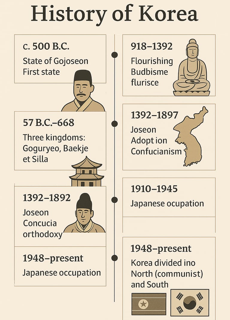 History ok Korea