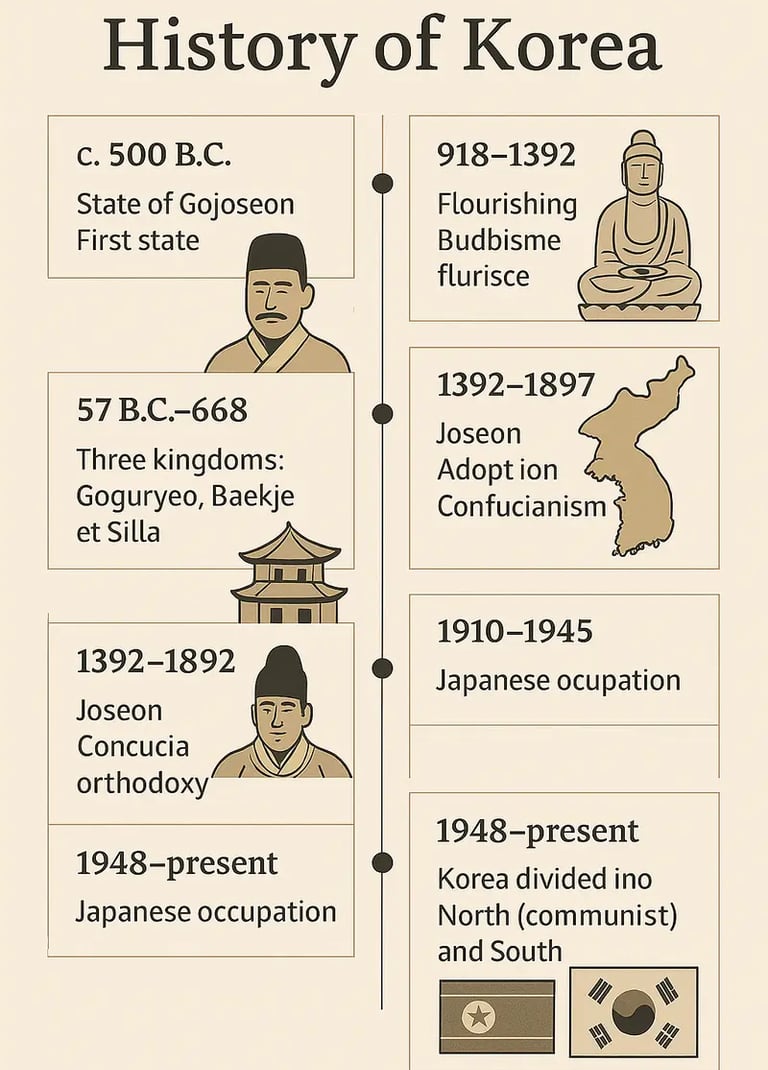 History ok Korea