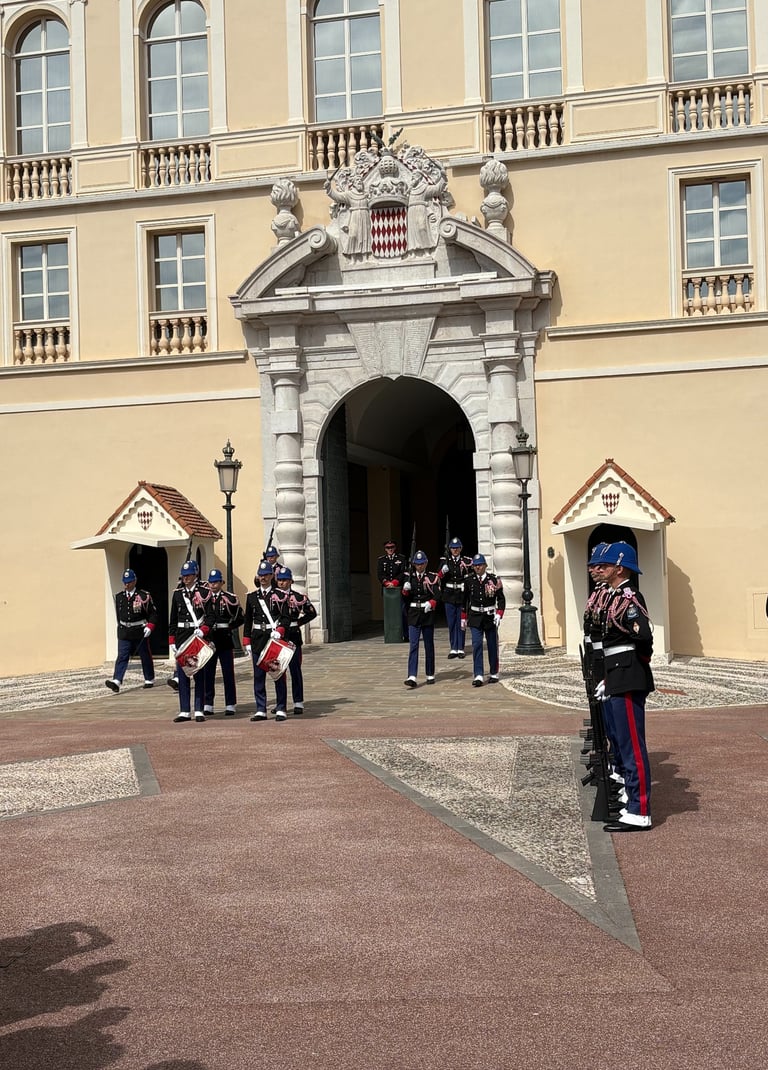 Relève de la garde Monaco