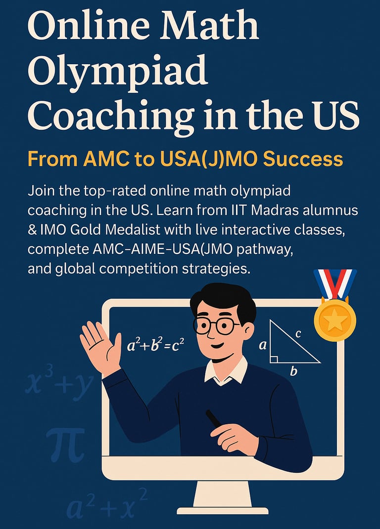 online math olympiad coaching US