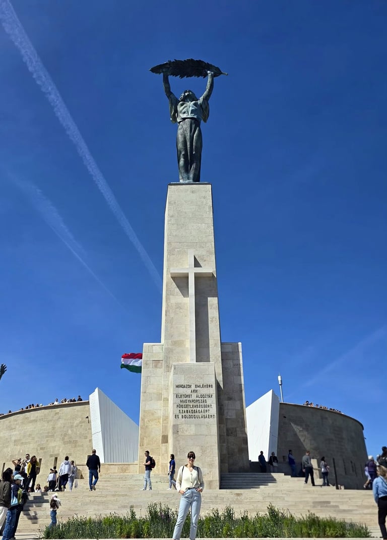 Pomnik Wolności na Górze Gellerta w Budapeszcie po remoncie Cytadeli 2026