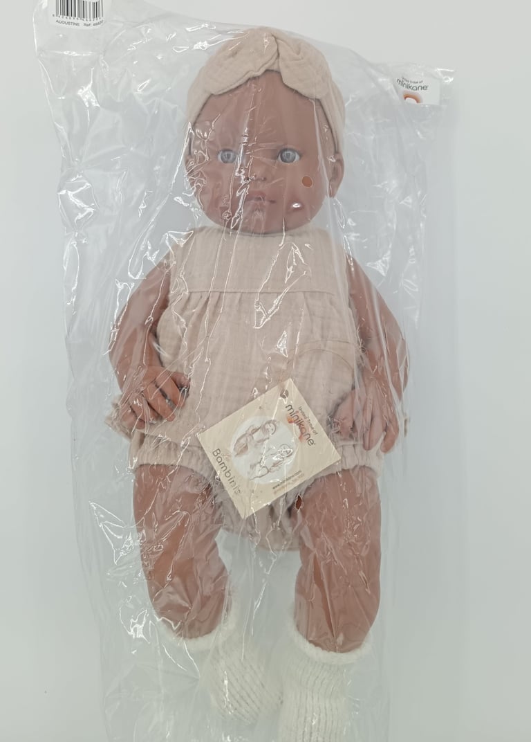 Minikane toddler doll in packaging
