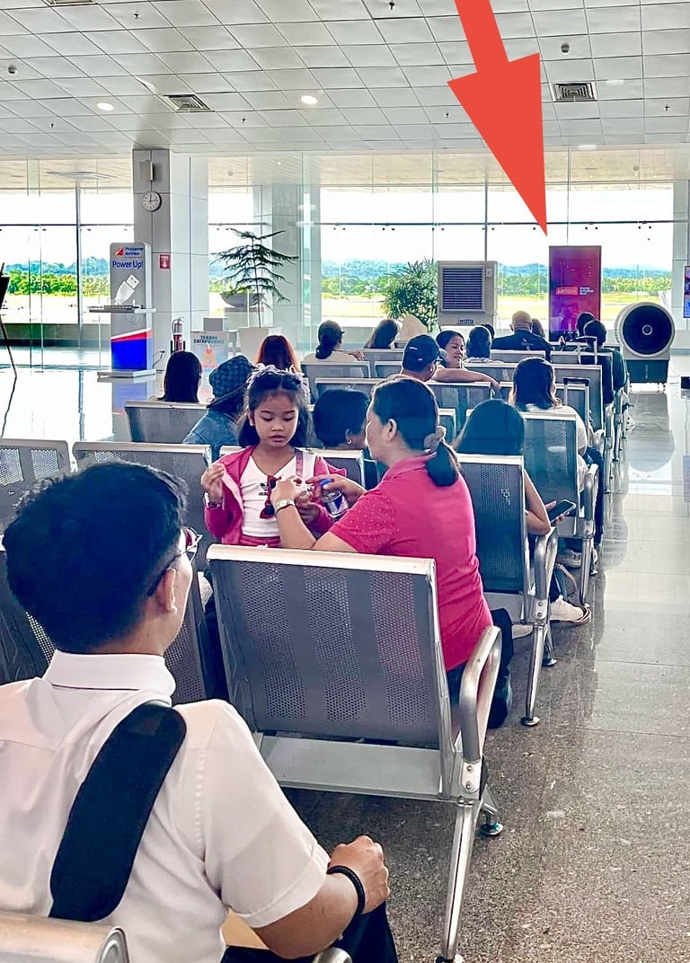 alt="airport advertising in the Philippines"