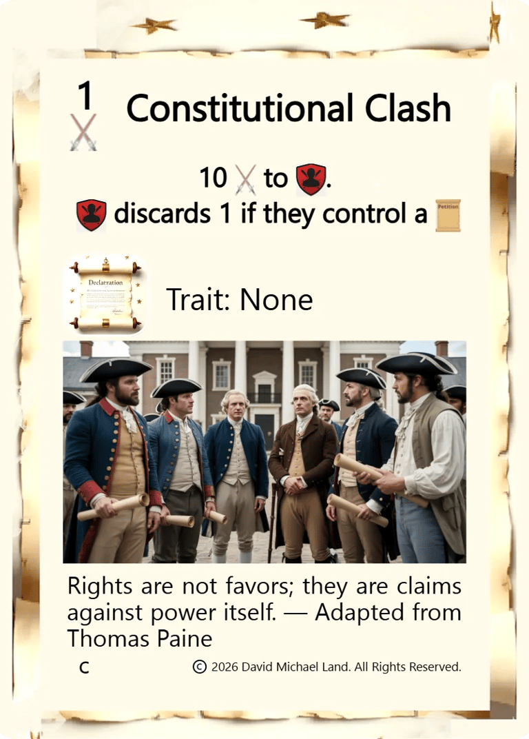 Constitutional Clash