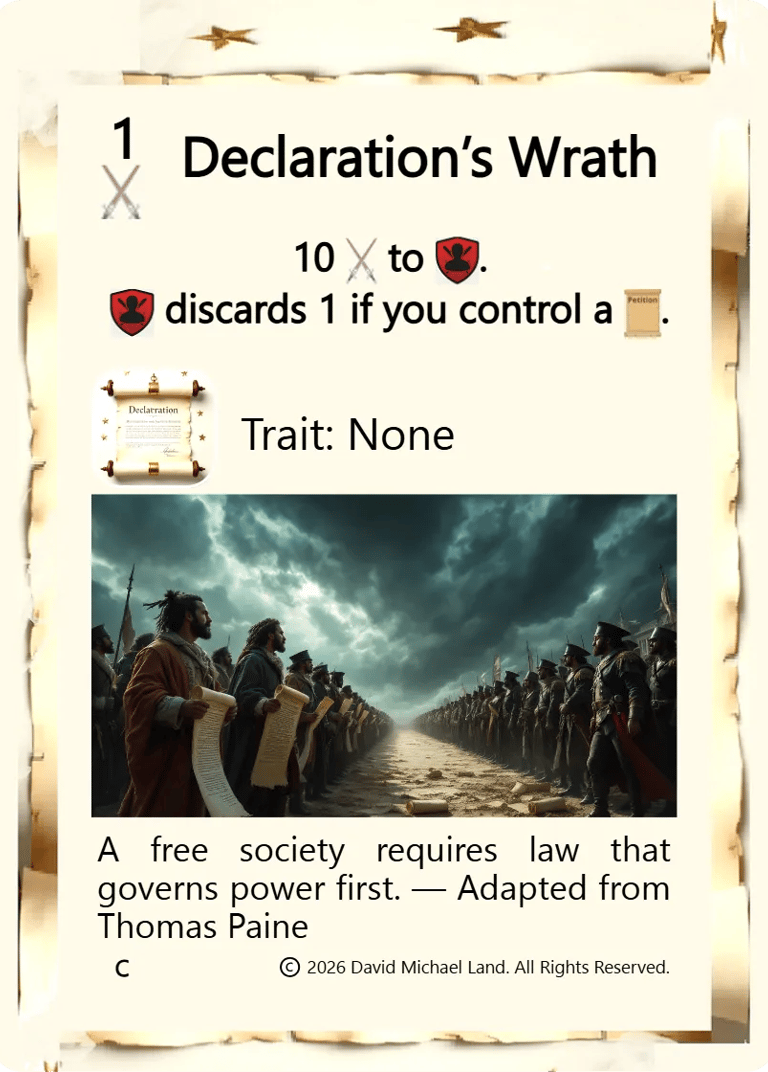 Declaration's Wrath