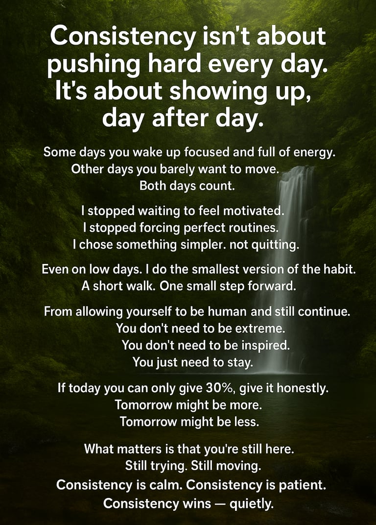 consistency 2026, daily habits, self-discipline, long-term success, personal growth, consistency .