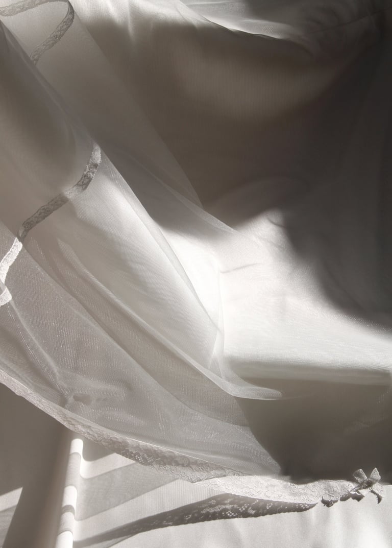 Voile de mariée Blanc Muguet