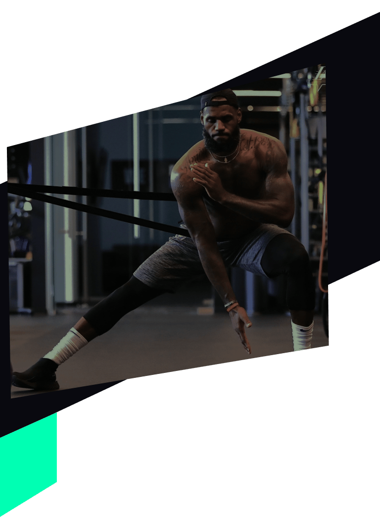 lebron james na siłowni