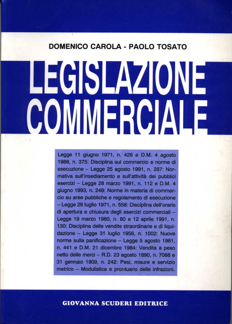 a book with a blue and white cover