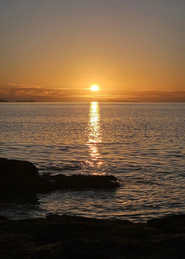 Atardecer en Fiyi