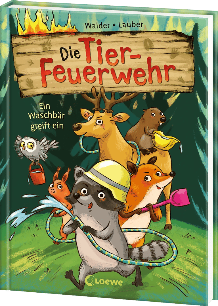 Cover Tier-Feuerwehr in 3D