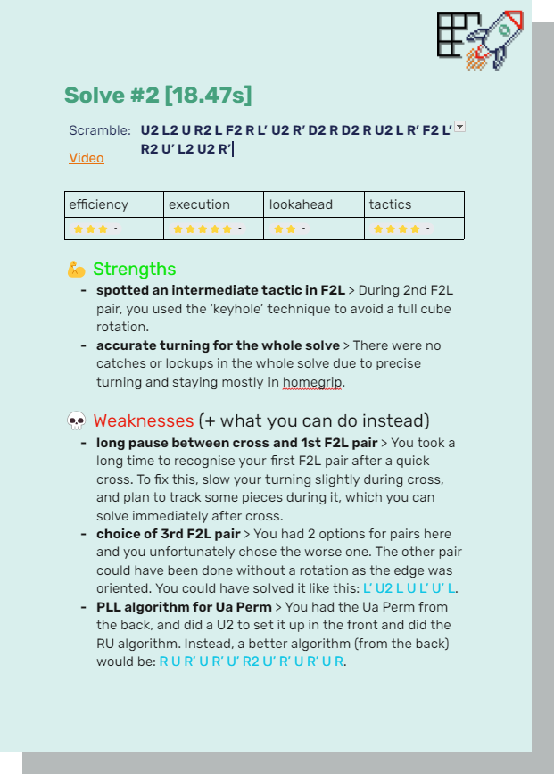 example Solve Analyses document