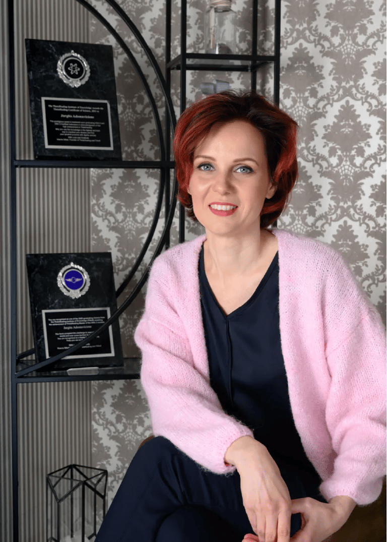 Jurgita Adom fizinio ir dvasinio pokyčio mentorė