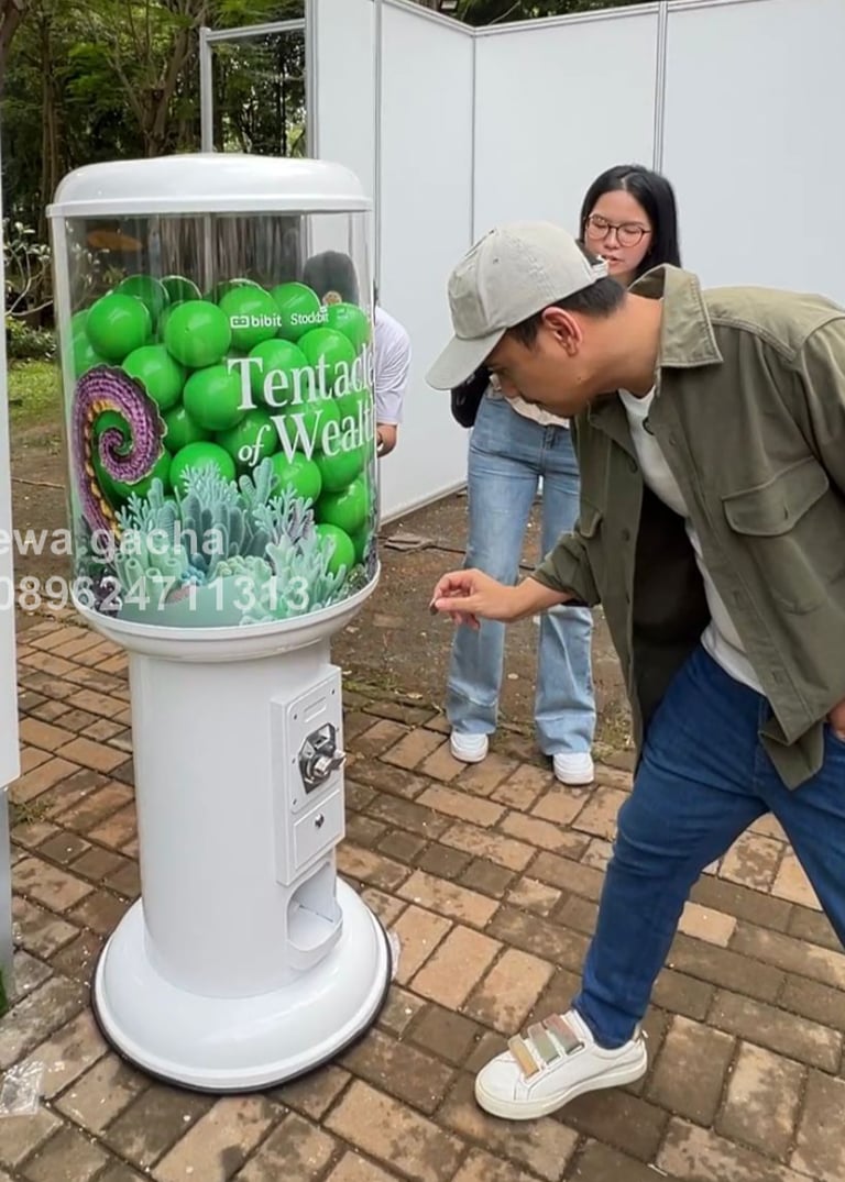 sewa rental gachapon event jakarta