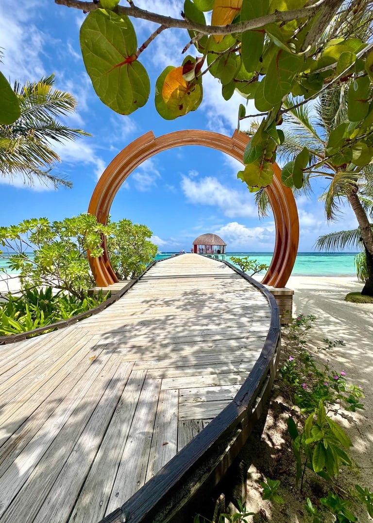 Ozen Life Maadhoo Maldives arrival jetty