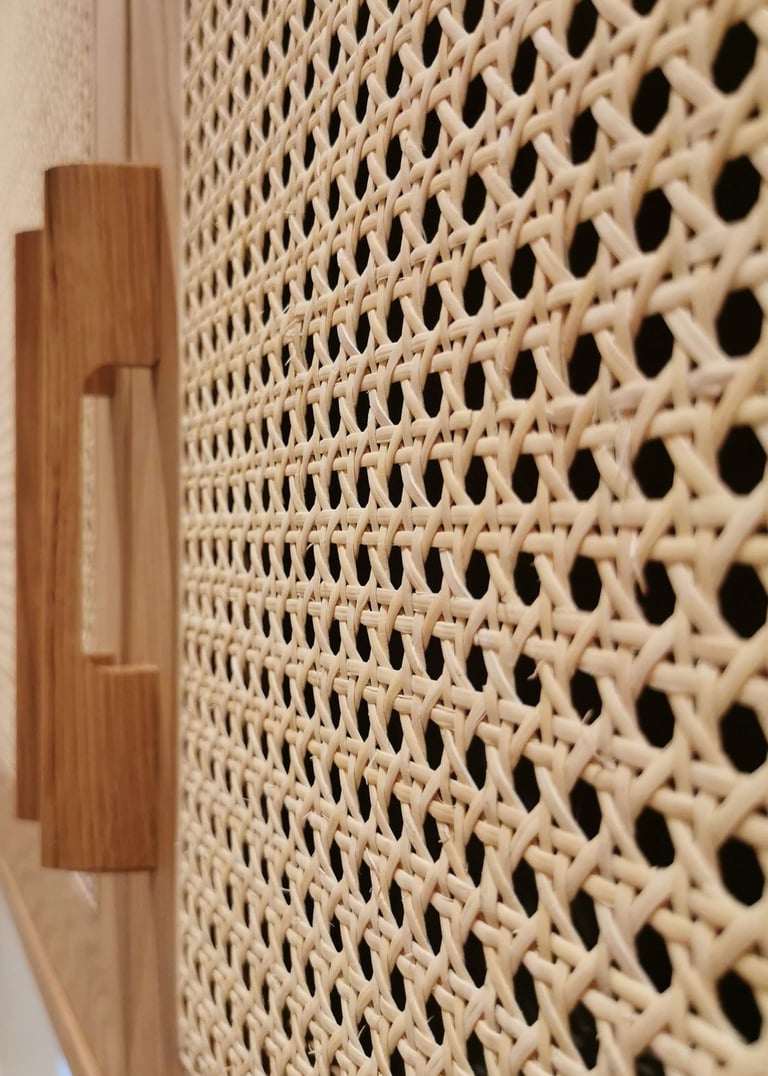 material detail of a door leaf