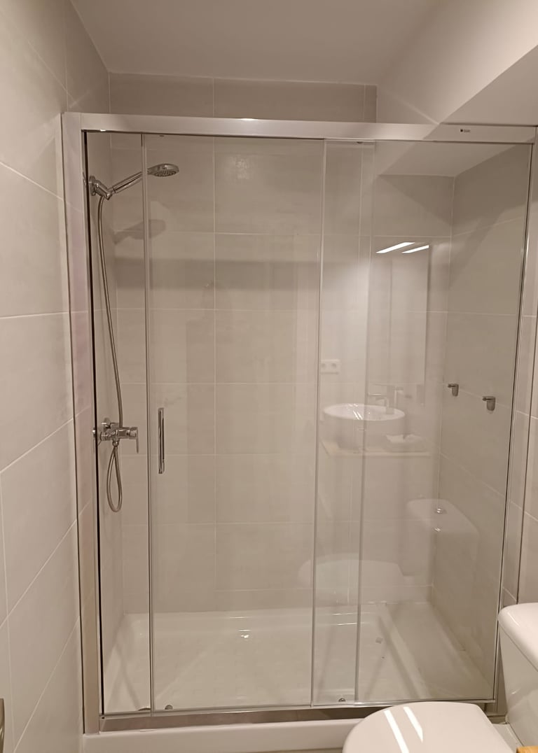 Mampara de ducha hoja corredera