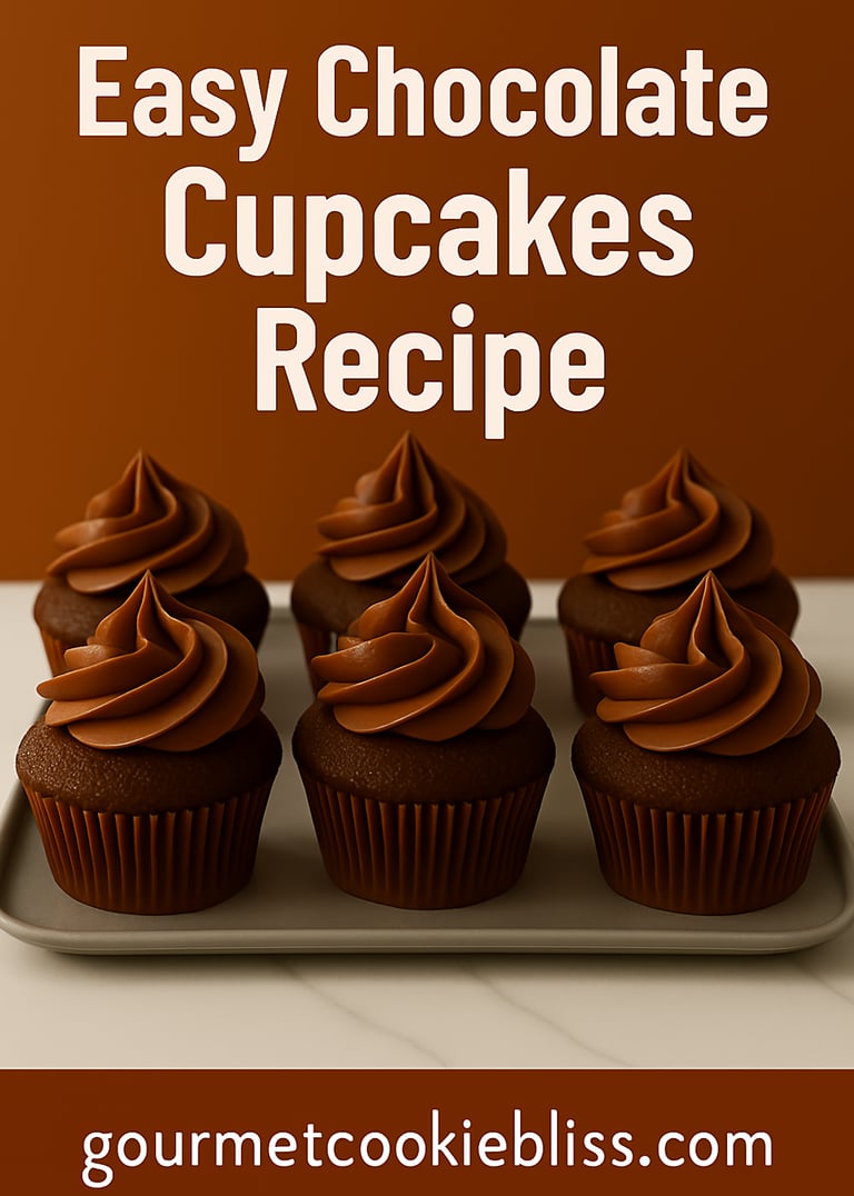 easy chocolate cupcakes recipe